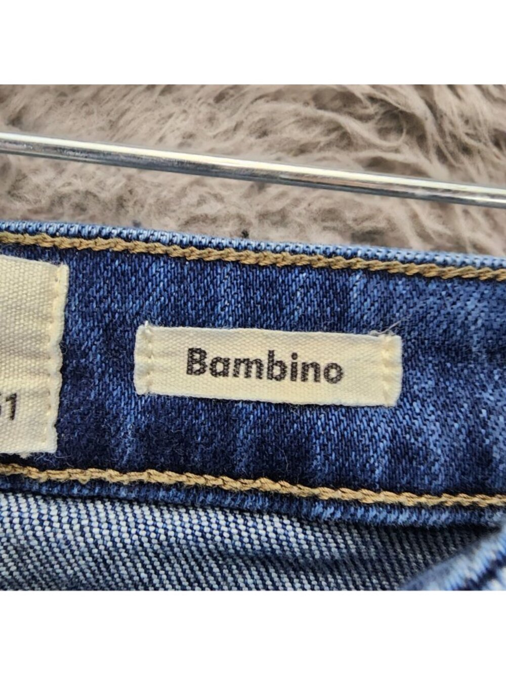 Letter To Juliet Jeans Womens 31 Bambino Blue Stretch Denim Bootcut *Read* - Picture 4 of 15